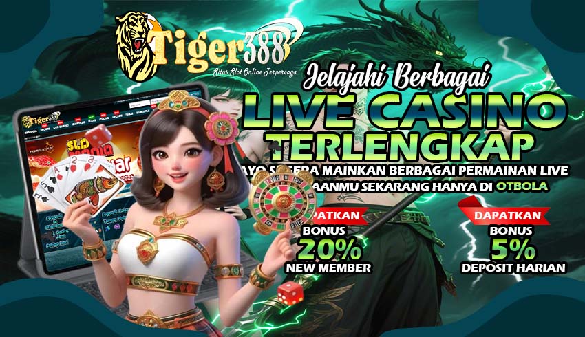 Link Slot Online TIGER388 Terpercaya Proses Withdraw Cepat