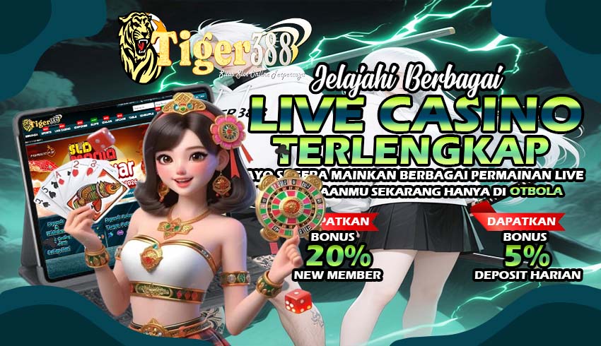 TIGER388 Platform Slot Jackpot Sensasional Bonus Menarik