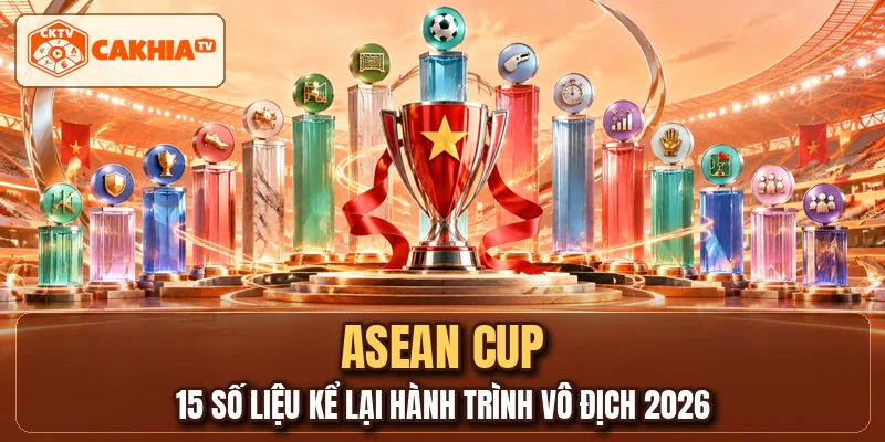 ASEAN CUP - 15 Số Liệu Kể Lại Hành Trình Vô Địch 2026